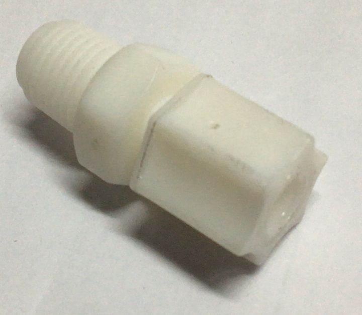 Переходник 1/4 НР х 1/4 трубка с гайкой