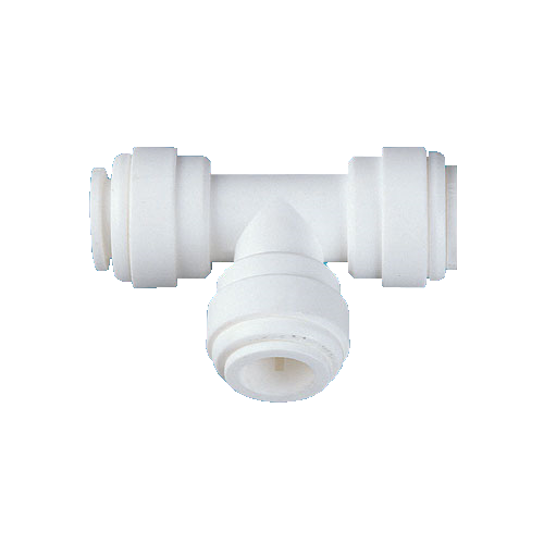 Аквафор Запчасти Тройник WA-SBT0404 (фитинг пластиковый 1/4''ODx1/4''Stem x1/4''OD)