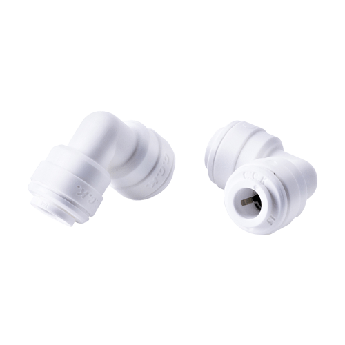 Барьер Фитинг угловой QF 1/4" -  QF 1/4"  
