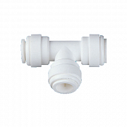Аквафор Запчасти Тройник WA-SBT0404 (фитинг пластиковый 1/4''ODx1/4''Stem x1/4''OD)