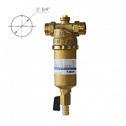 BWT Водоочиститель "BWT Protector Mini Г/в 3/4" прямая промывка